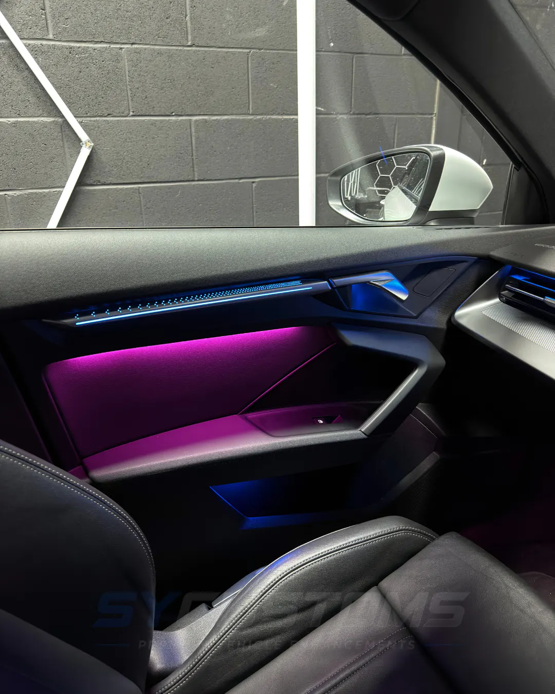 Audi A3 8Y OEM Ambient Lighting, Starlights installation