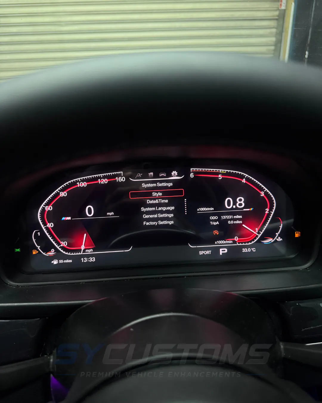 BMW 5 Series F10 Screen Upgrade, Digital Cluster Upgrade, Steering Wheel Upgrade installation