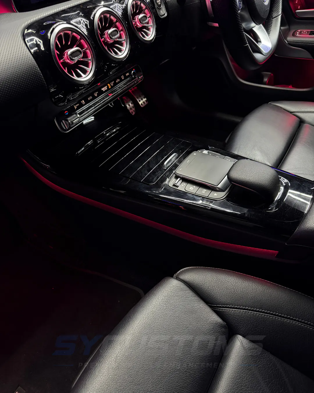 Mercedes A-Class W177 OEM Ambient Lighting, Starlights installation