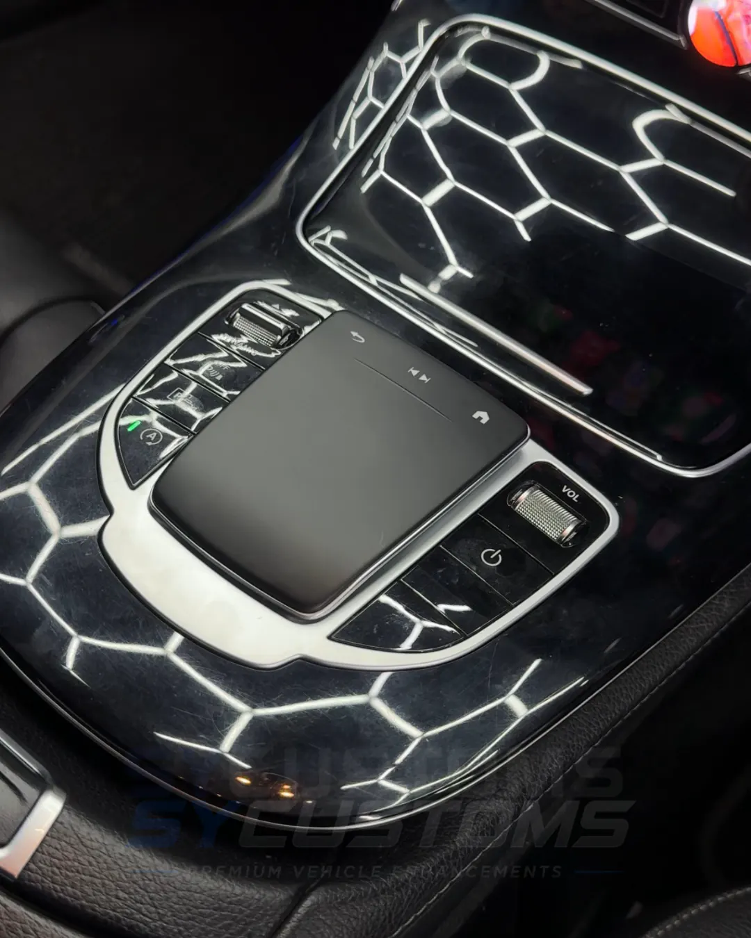 Mercedes E-Class OEM Retrofits, OEM Ambient Lighting, Car accessories, Custom Steering Wheel installation