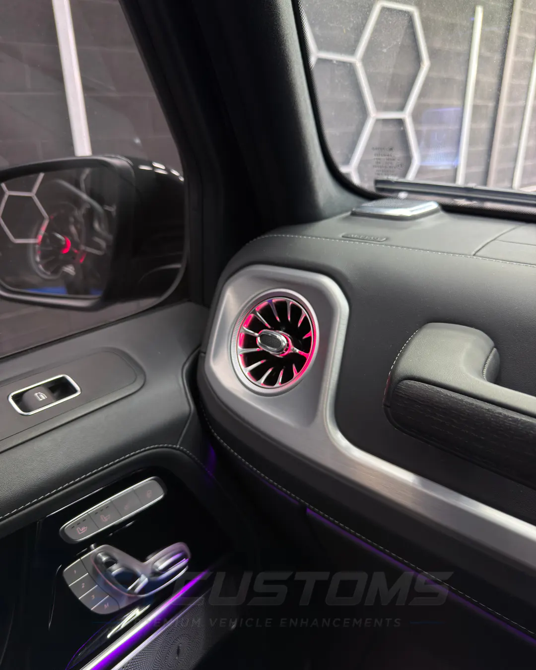Mercedes G-Wagon OEM Ambient Lighting installation