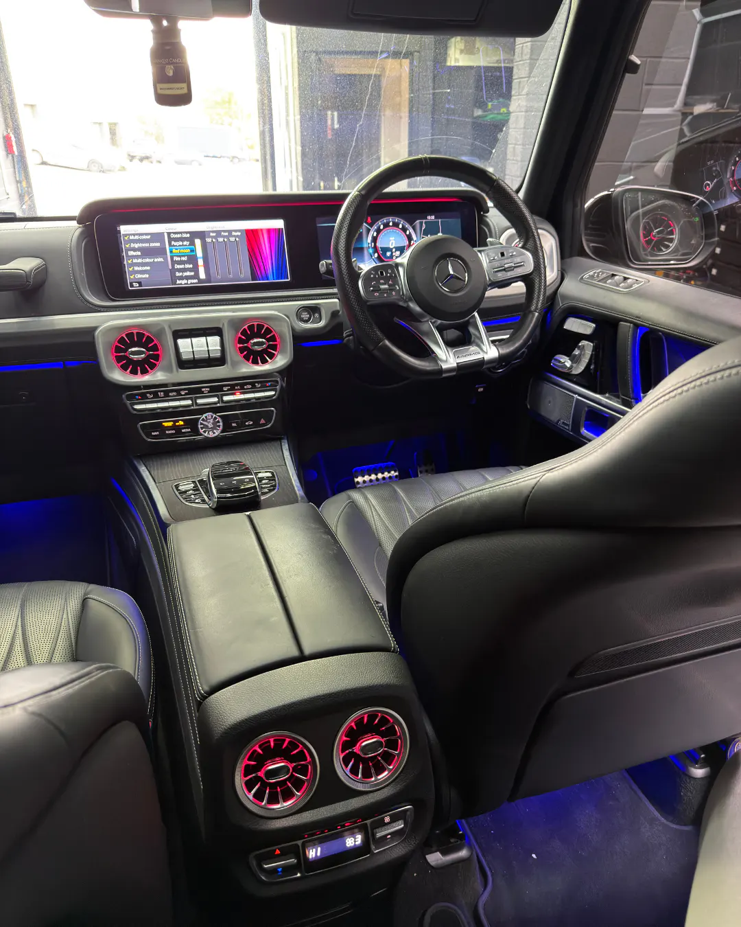 Mercedes G-Wagon OEM Ambient Lighting installation