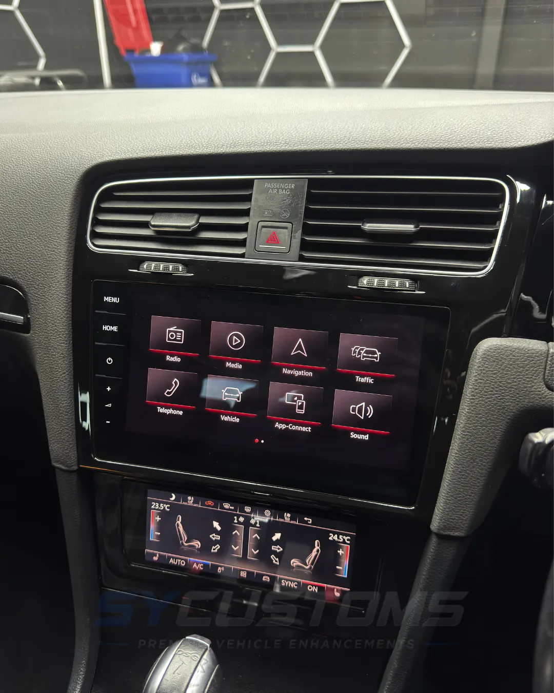 Volkswagen Golf after oem retrofits installation