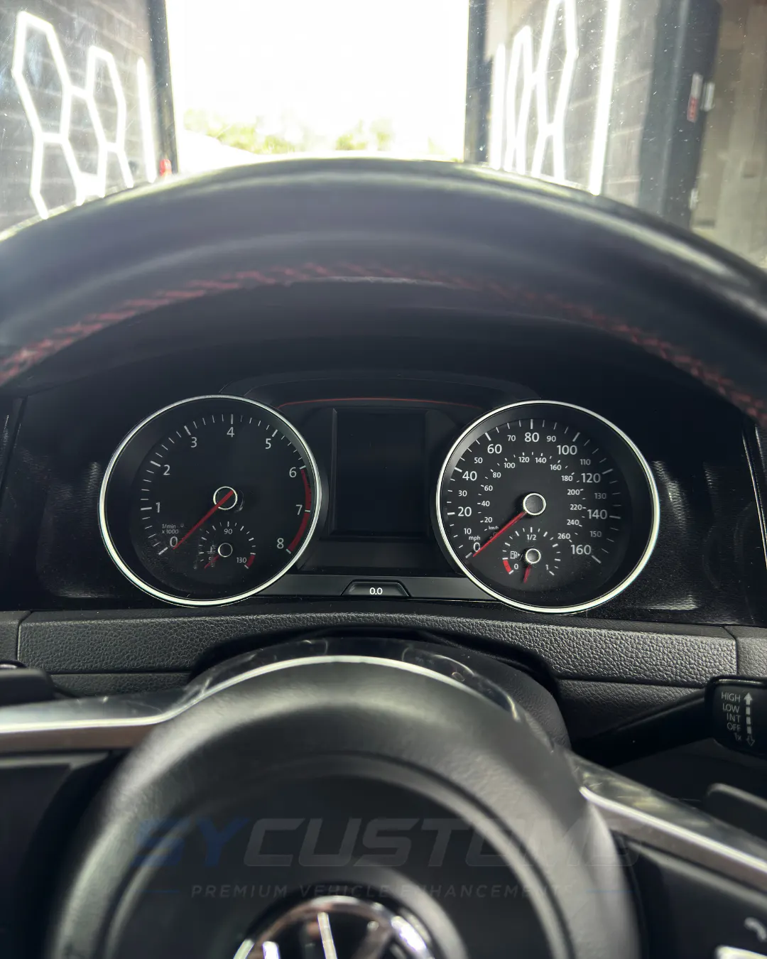 Volkswagen Golf before oem retrofits installation
